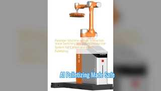 Έξυπνο σύστημα ασφάλειας AI Palletizer Machine