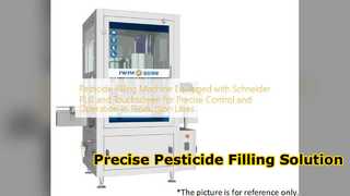 Μηχανή πλήρωσης φυτοφαρμάκων με Precision Schneider PLC
