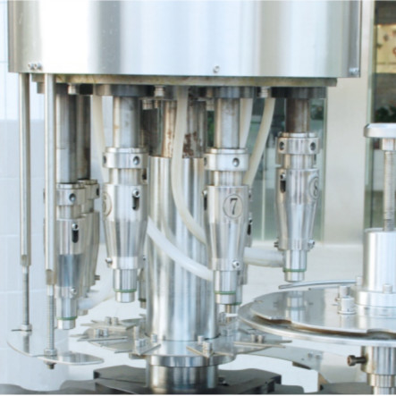 8000 BPH YG-8AS Πλήρης αυτόματη μηχανή περιστροφής 80ml-1000ml με 8 κεφαλές