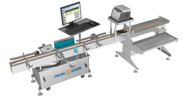 120 μπουκάλια/ λεπτό JW- PC100 Στρογγυλή γραμμή απόκτησης QR κώδικα