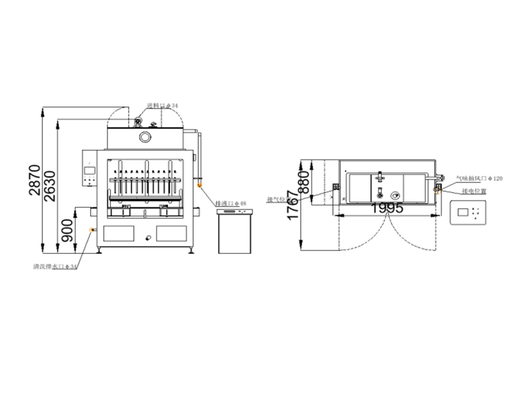 CDP-12E Μηχανή πλήρωσης μικρουπολογιστών Εύκολη ενσωμάτωση στη γραμμή παραγωγής για απρόσκοπτη χημική συσκευασία υγρών